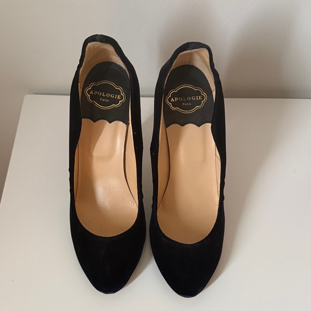 Apologie Paris Black Women's Heels